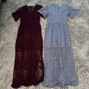 Lace maxi bundle!